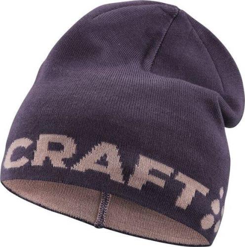 Craft Unisex Adv Nordic Training Merino Logo Hat Dark Plum