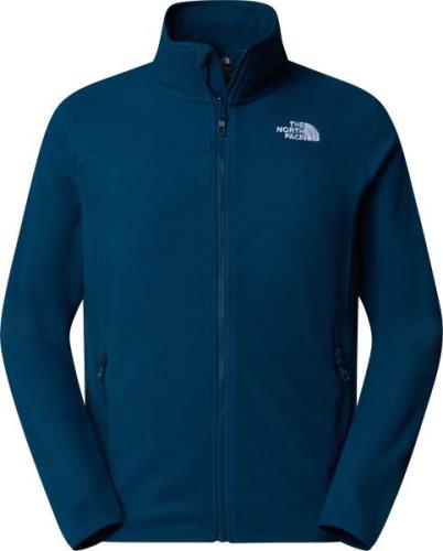 The North Face Men's 100 Glacier Full-Zip Fleece Midnight Petrol