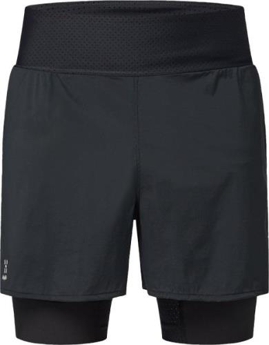 Haglöfs Men's L.I.M Intense Trail 2-in-1 Shorts True Black