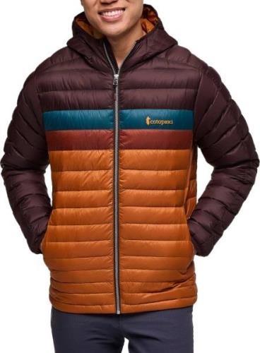 Cotopaxi Men's Fuego Down Hooded Jacket Coffee And Sienna