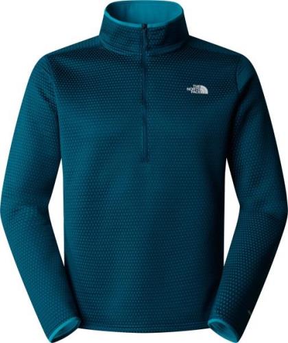 The North Face Men's Vertical Thermal 1/4 Zip Fleece Midnight Petrol