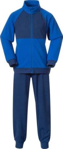 Bergans Kids' Smådøl V5 Longzip Set Space Blue/Lazuli Blue