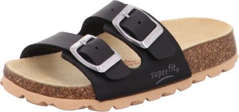 Superfit Kids' Fussbettpantoffel Black