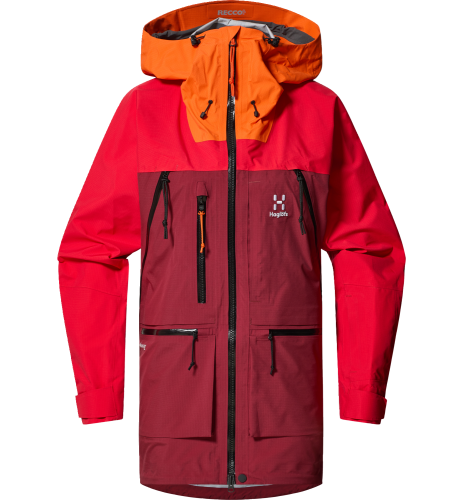 Haglöfs Women's Vassi Gore-Tex Pro Jacket Carmine Red/Bright Red