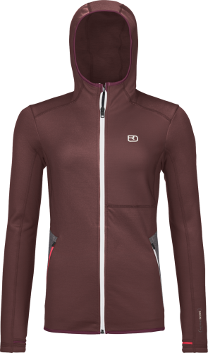 Ortovox Women's Fleece Hoody Winetasting