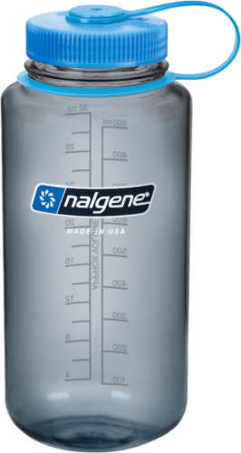 Nalgene 1L Wide Mouth Sustain Gray