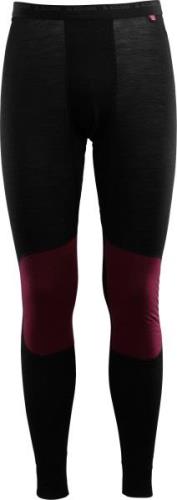 Aclima LightWool Reinforced Longs Man Jet Black/Zinfandel