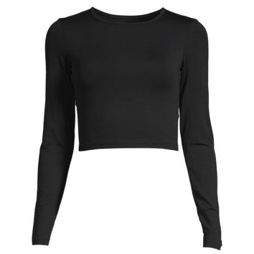 Casall Women's Crop Long Sleeve Black