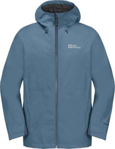 Jack Wolfskin Men's Highest Peak 3-Layer Jacket Nature Blue