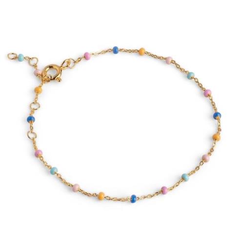 Enamel Lola Lolly Armbånd 18 kt. Gullforgylt sølv B66G_2-1