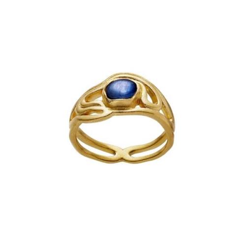 Maanesten Edith Ring 18 kt. Gullbelagt sølv 4786a