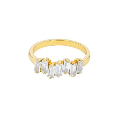 Suzanne Kalan Amalfi Wave Ring 14 kt. Gull PR452-YGWT