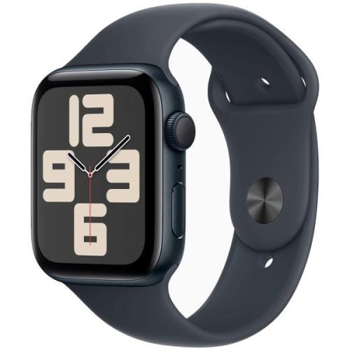 Apple Watch SE GPS 44mm Midnight Aluminium Sport Band S/M MXEJ3