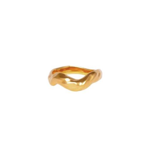 IX Studios IX Cleo Ring 22 kt. Gullforgylt sølv DMN0351GD