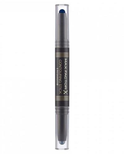 Max Factor Contouring Stick Eyeshadow Midnight Blue - Silver Storm