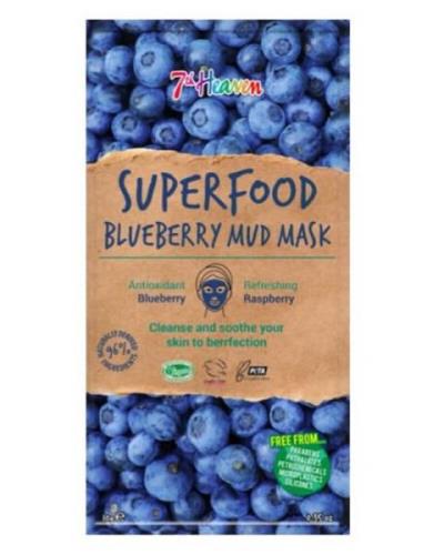 7th Heaven Superfood Blueberry Mud Mask 10 g 1 stk.