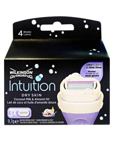 Wilkinson Sword Intuition Blades Dry Skin 3pak   3 stk.