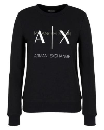 Armani Exchange Kvinne Sweatshirt Sort M