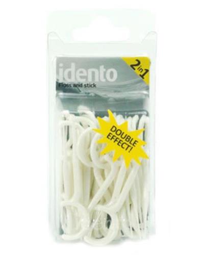 Idento Floss and Stick 30 stk (hvid)   30 stk.