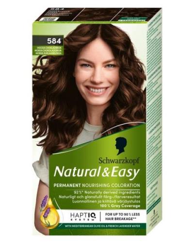 Schwarzkopf Natural & Easy 584 Mocca Chocolate Brown 60 ml