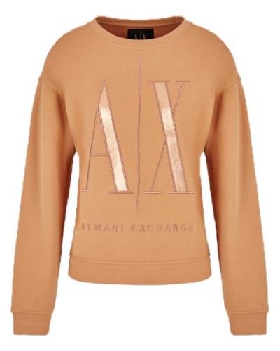 Armani Exchange Woman Sweatshirt Whisky Str. L