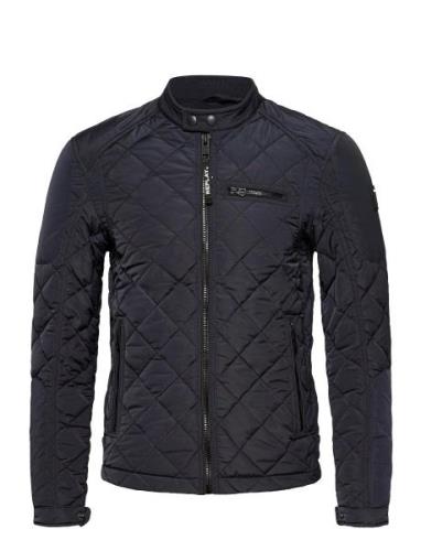 Jacket Vattert Jakke Blue Replay