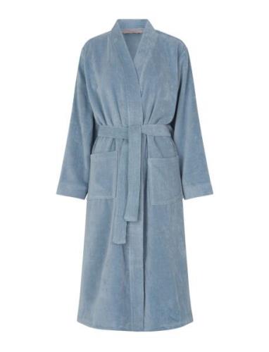 Organic Robe Morgenkåpe Blue Rosemunde