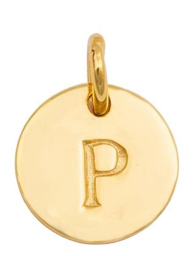 Beloved Mini Letter Gold Halskjede Anheng Gold Syster P