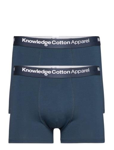 2-Pack Underwear - Gots/Vegan Boksershorts Blue Knowledge Cotton Appar...