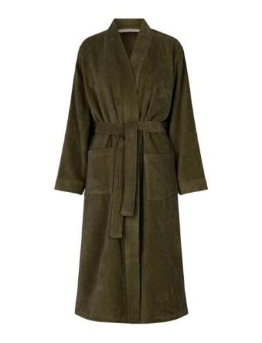 Organic Robe Morgenkåpe Green Rosemunde