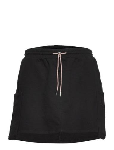 W. Pocket Sweat Skirt Kort Skjørt Black Svea