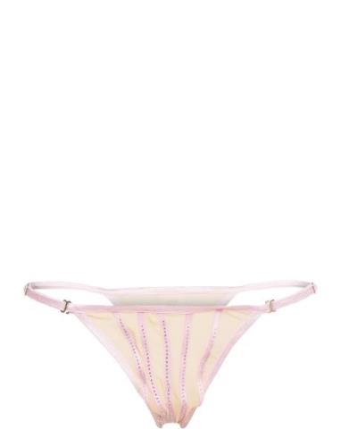 Crystal Thong Stringtruse Undertøy Pink OW Collection