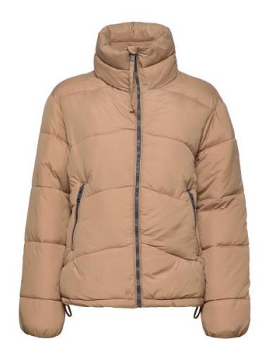 Bybomina Puffer 2 Fôret Jakke Beige B.young