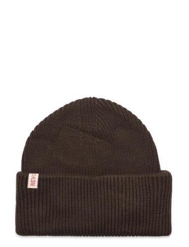 Big Fold Up Beanie Accessories Headwear Beanies Brown Revolution