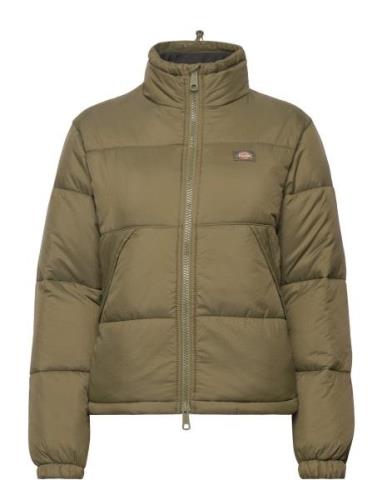 Alatna Jacket Fôret Jakke Khaki Green Dickies