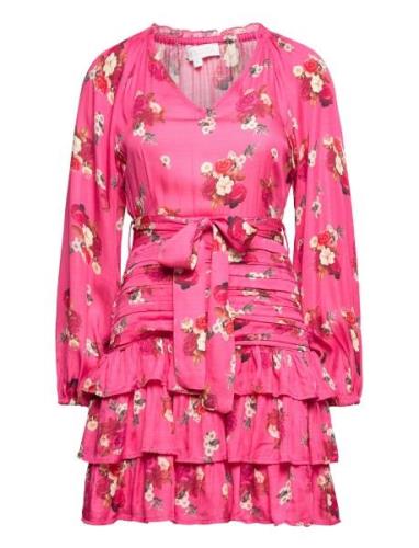 Archie Dress Kort Kjole Pink Love Lolita