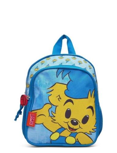 Bamse Happy Friends Backpack Accessories Bags Backpacks Blue Bamse