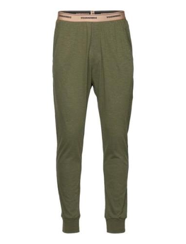 Pyjama Pants Joggebukser Khaki Green DSquared2