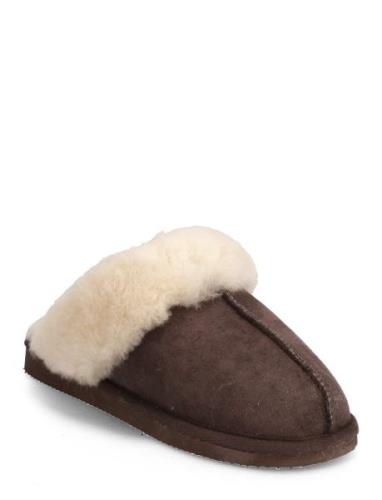 Jessica Tofflor Slippers Tøfler Brown Shepherd