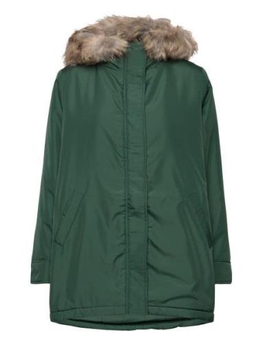 Viloui Parka Outerwear Parka Coats Green Vila