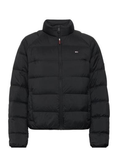 Tjw Light Down Jacket Fôret Jakke Black Tommy Jeans