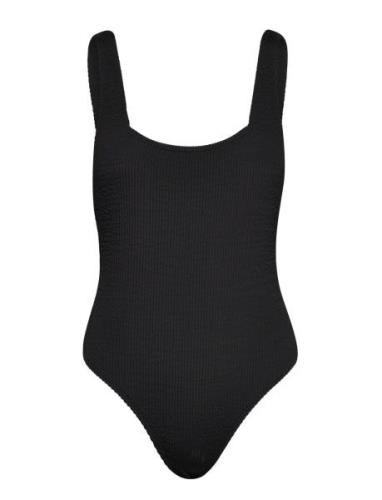 Audny Ella Swimsuit Badedrakt Badetøy Black Becksöndergaard