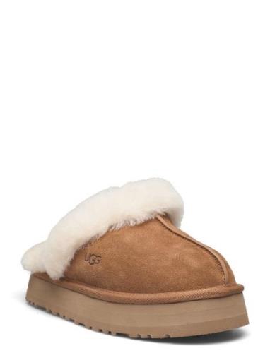 W Disquette Slippers Tøfler Brown UGG