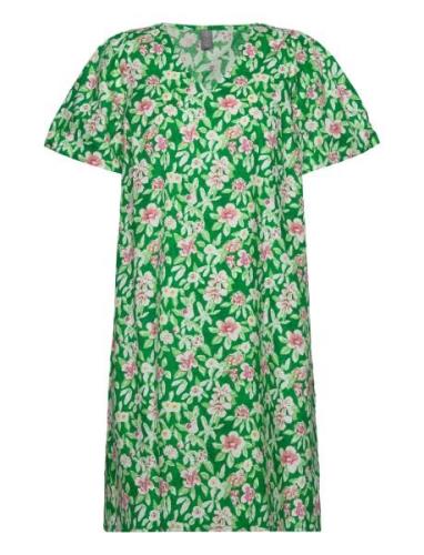 Curex Dress Kort Kjole Green Culture