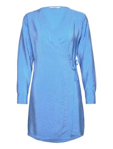 Envictoria Ls Short Dress 6891 Kort Kjole Blue Envii