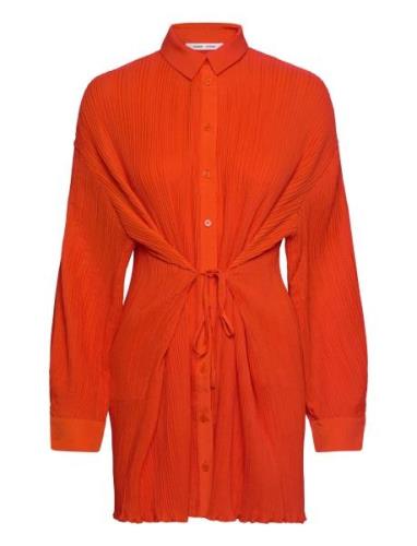 Fridah Shirt Dress 14643 Kort Kjole Orange Samsøe Samsøe