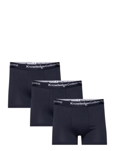 3-Pack Underwear - Gots/Vegan Boksershorts Navy Knowledge Cotton Appar...