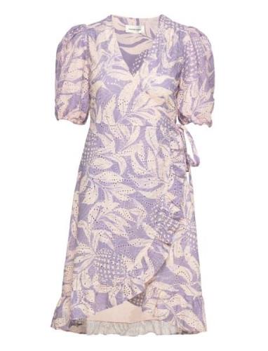 Marley Dress Kort Kjole Purple Fabienne Chapot