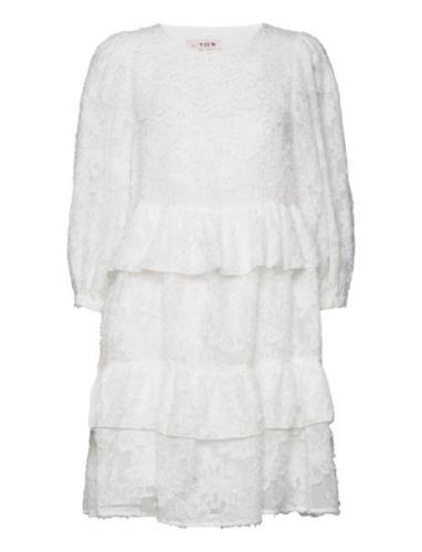 Feana New Dress Kort Kjole White A-View