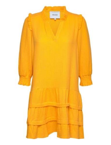 Hemma Knee Length Dress 1 Kort Kjole Orange Minus